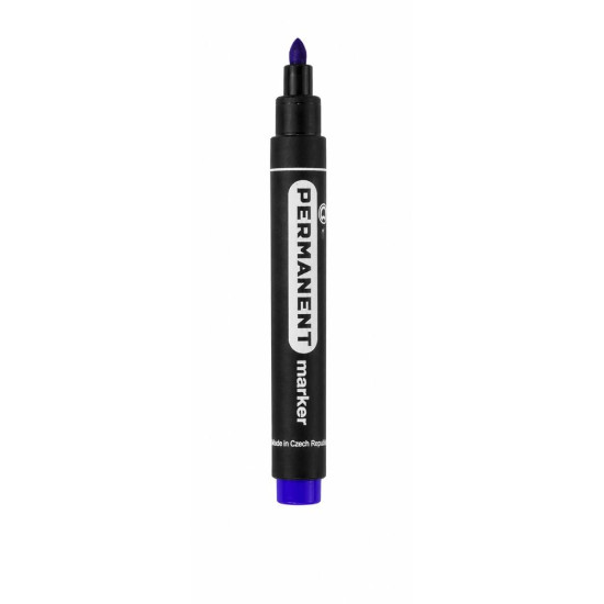 Маркер круглый Centropen  синий (8566 синий)