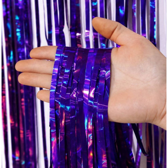 Фотозона лазерная 160 мкм, 2м х 1м, Фиолет Фиолетовый Без бренда (10141 Violet)