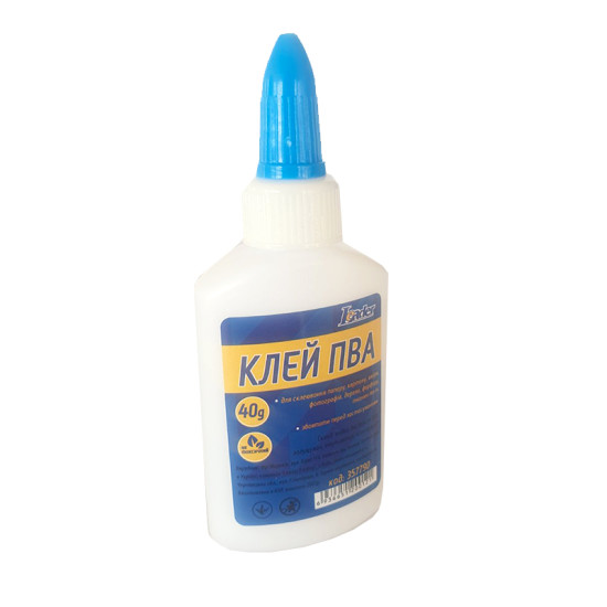 Клей ПВА 40 гр, LEADER (357790)