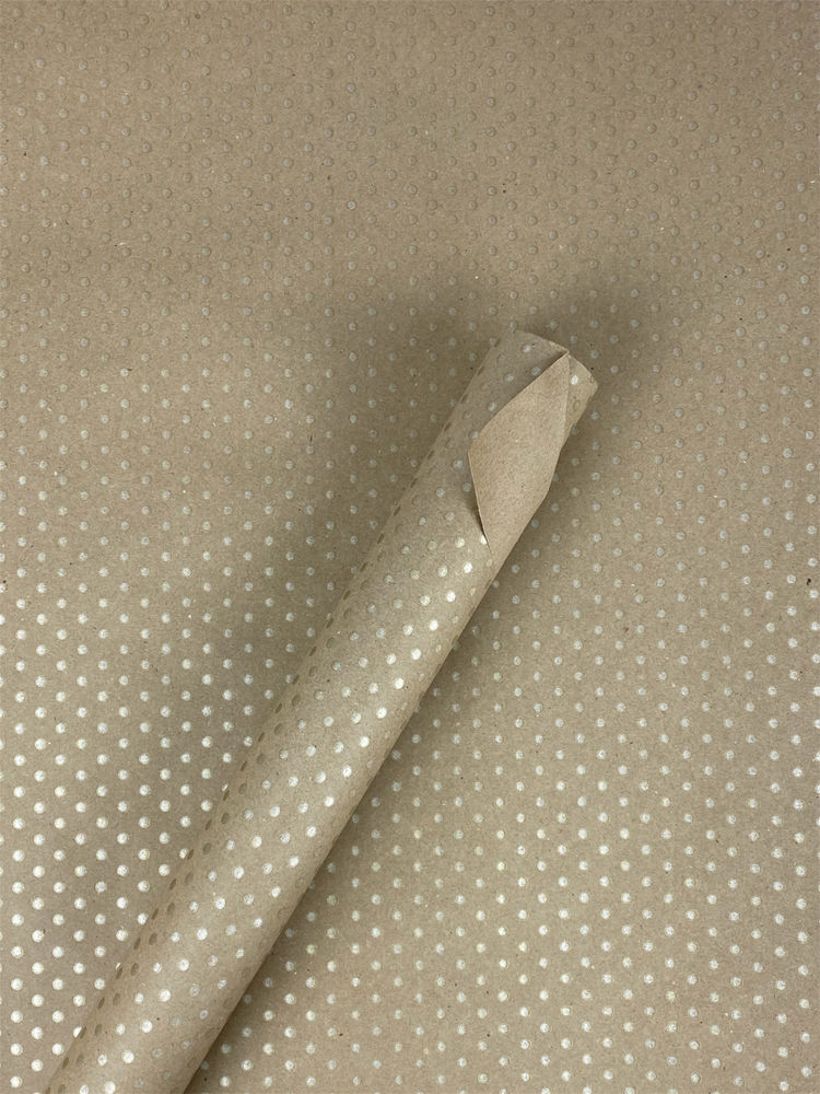 Эко - крафт, бумага подарочная, 0,6 х 6м, 80г (ECP002.3)