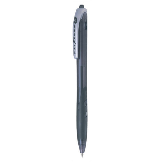 Ручка кулькова автоматична чорна BPRG-10R-F-B "REXGRIP", Японія Pilot (BPRG-10R-F-B)