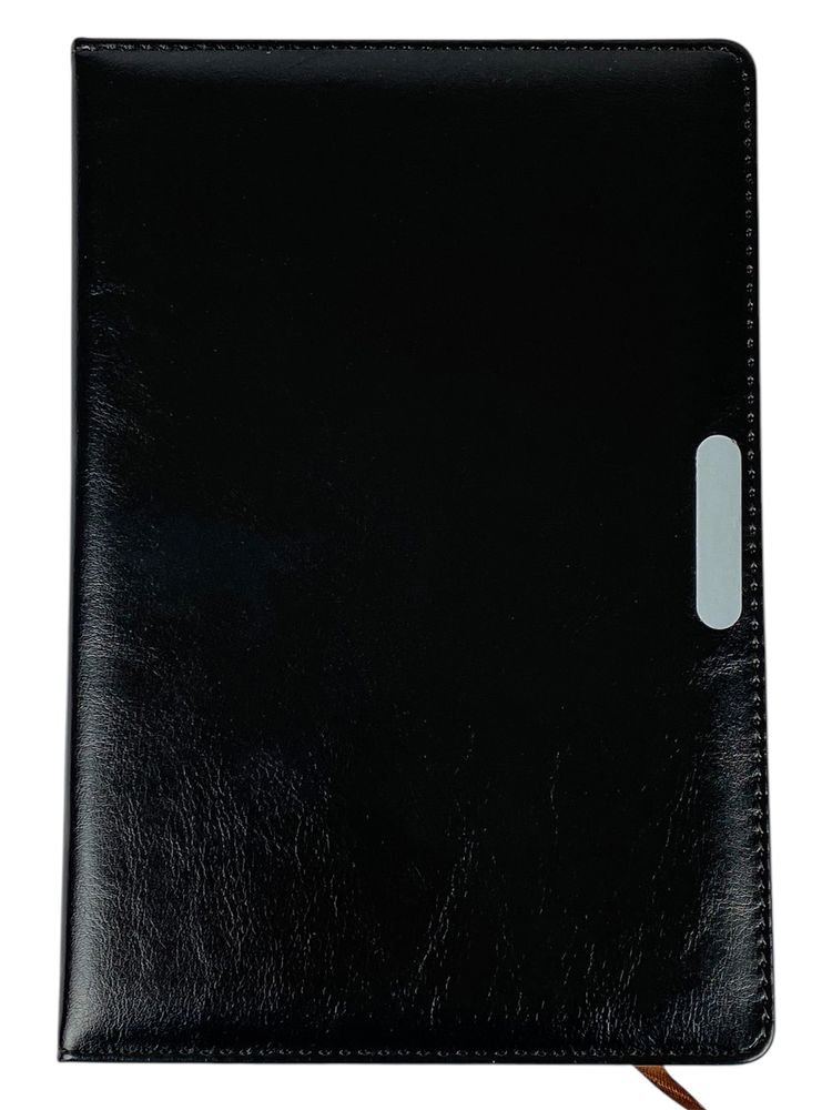 Блокнот А5, 100 листов, 70гр, черный (25-006 black)