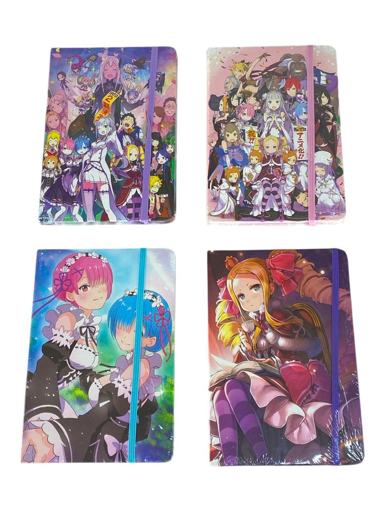 Зошит А5 картонна обкладинка 80 аркушів 80 гр,  клітинка 5 х 5мм  Аніме (707-46)