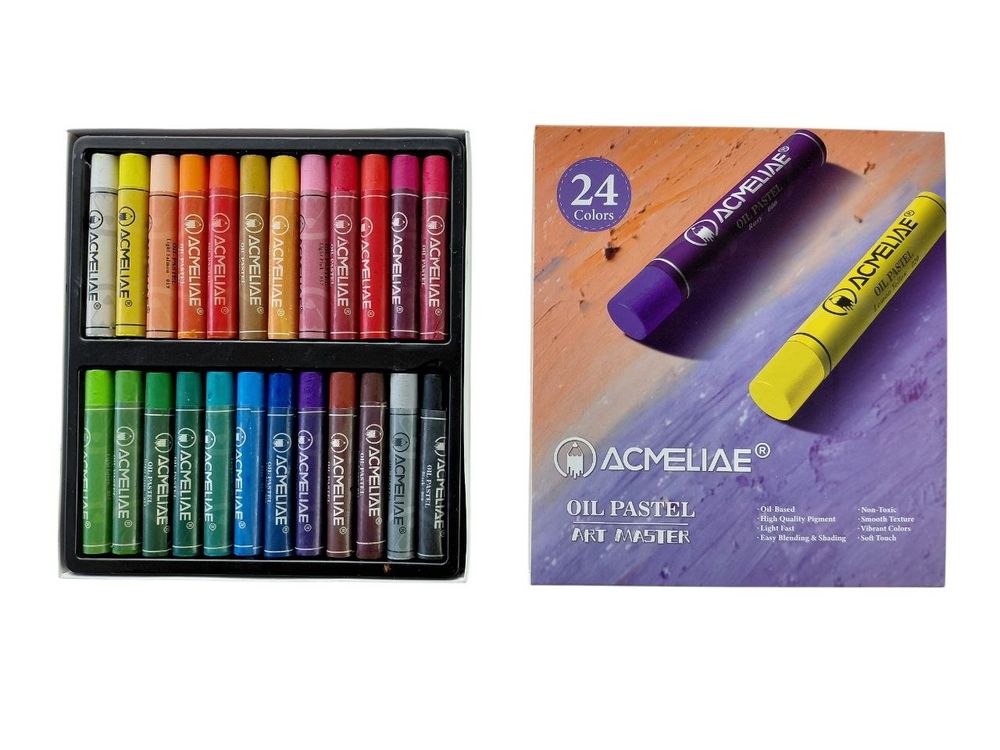 Масляна пастель Acmeliae 24 кольори (24 -OPC)