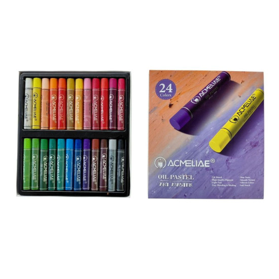 Масляна пастель Acmeliae 24 кольори (24 -OPC)