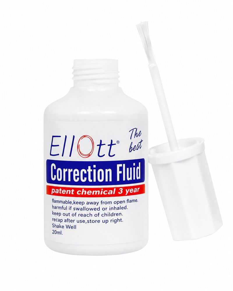 Корректор "Ellot" 12ml пензлик Білий Ellot (120ET)