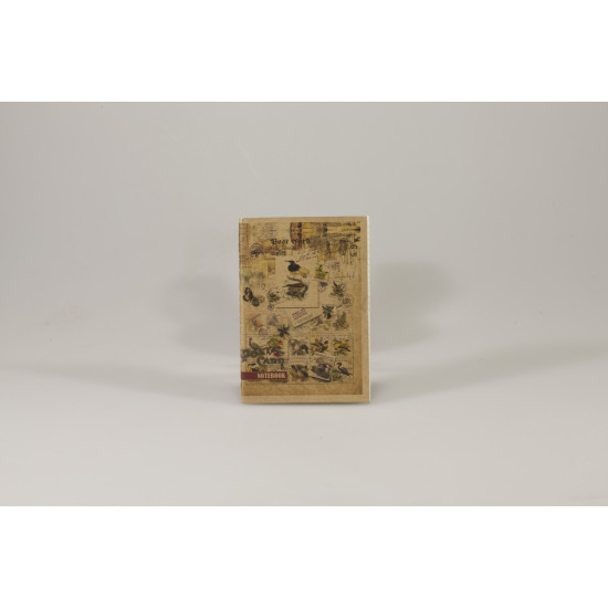 Книжка записна KRAFT А6, 36 аркушів клітинка, (центр. шов) CS6136K, 4 диз. Ofort (CS6136K)