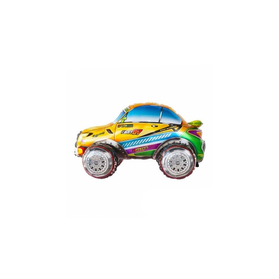 Фигура "стоячка" авто желтая 55 х 100 см Разноцветный Pelican (836645)