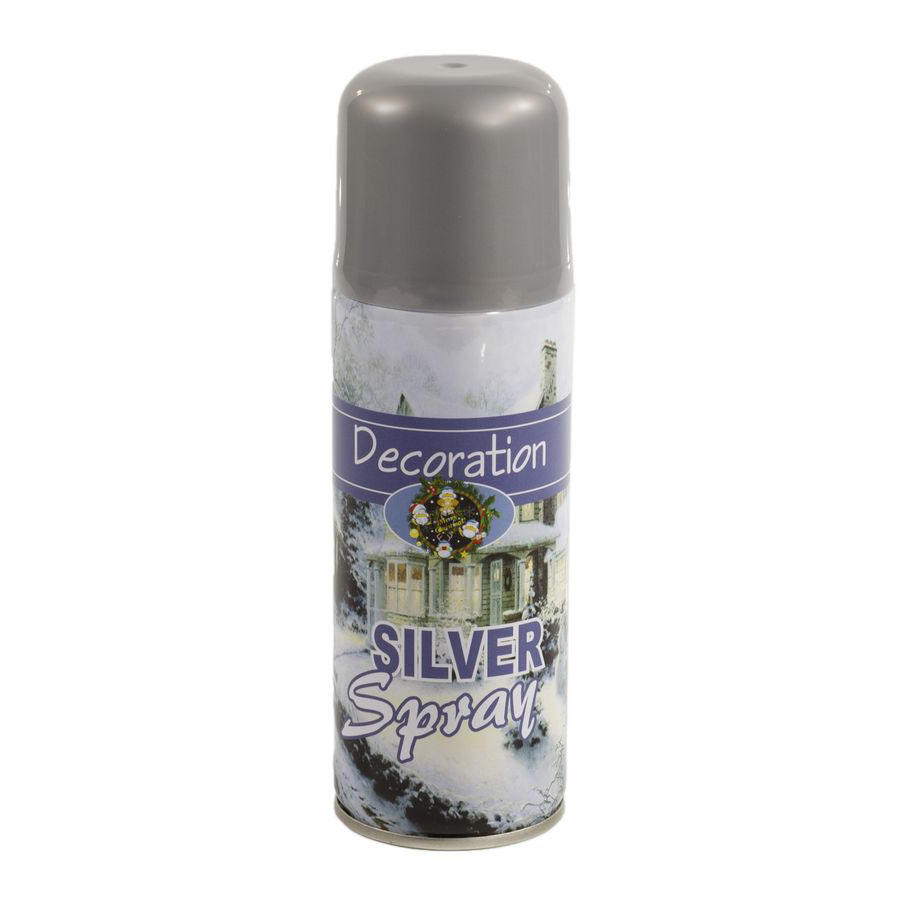Аэрозоль серебро  "Decoration"85g Серебряный Unison (0246 с)