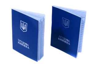 Трудовая книжка с голограммой на 2-х языках (Дк 009)