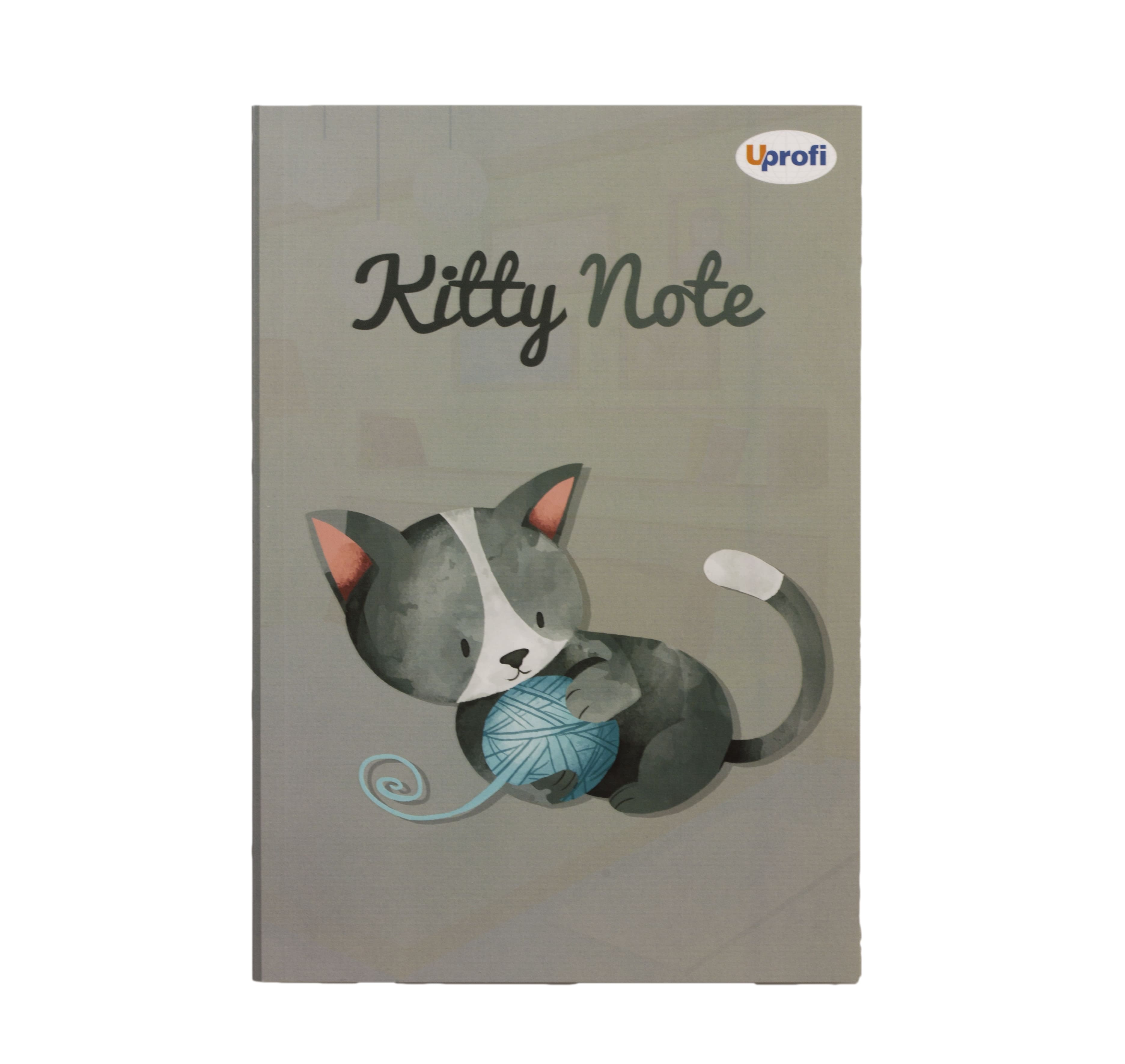Блокнот TM Profiplan "Kitty note", grey, B6 (50605)