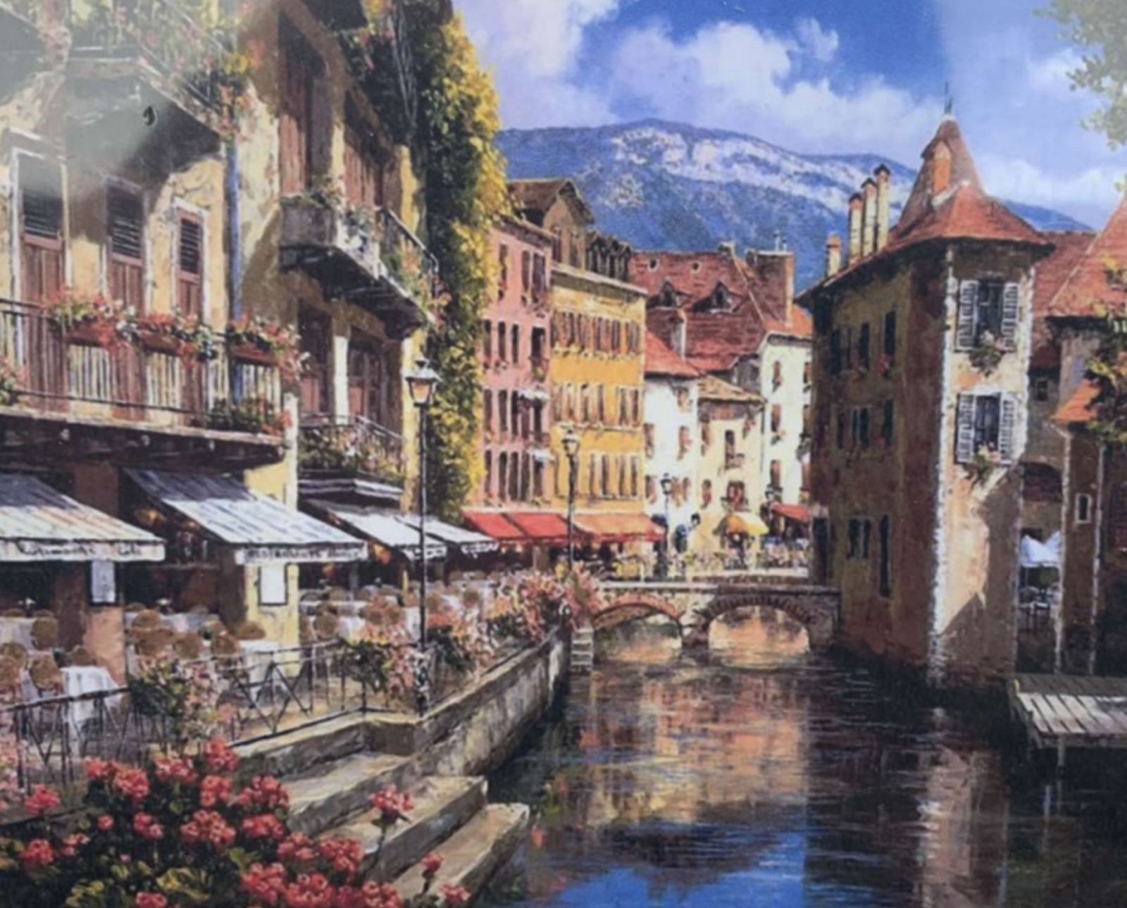 Картина по номерам 30*40см "Венеция" OPP (холст на раме краск. кисти. ) (21EKTL_O)