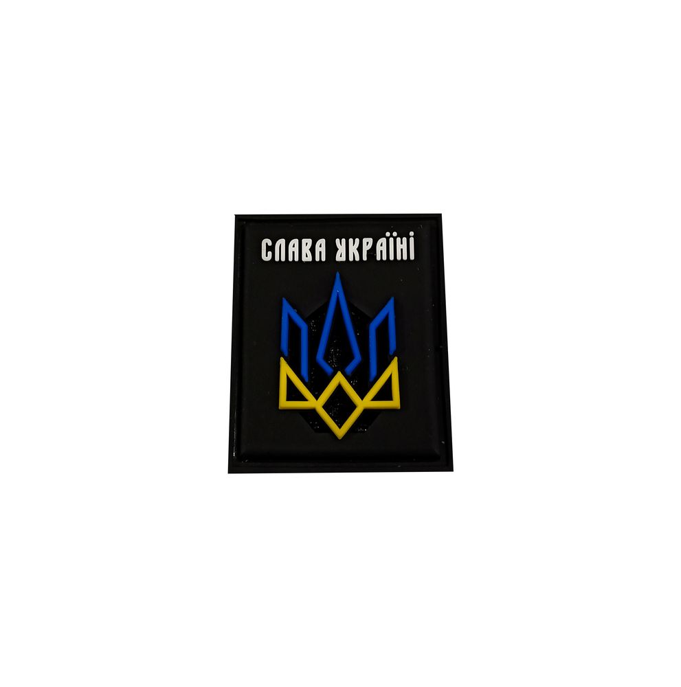 Декор на липучке 39 х 32мм Черный Unison (1205 black)