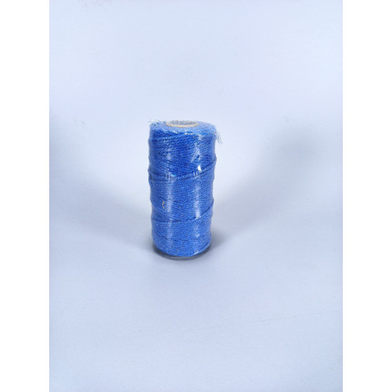 Мотузка декоративна 2мм х 100м 80г синя Синій Unison (D02901 -blue)