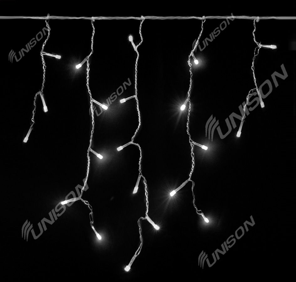 Бахрома 80 LED 2м * 0.5м, белый (1502-03)