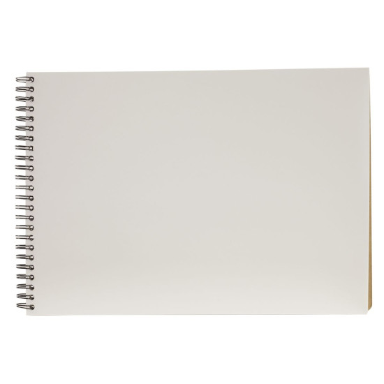 Альбомы для рисования 40 л А4 спираль  KRAFT 120г/м Ofort (AR4740)