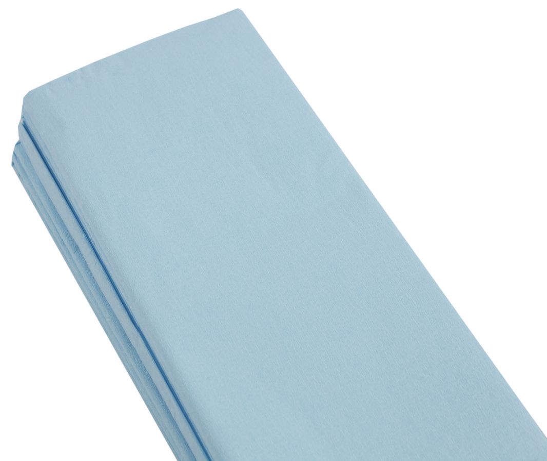 Креп-бумага 35% - 50х200см, 20г/м2 - небесно-голубой, KR35-8023 (KR35-8023)
