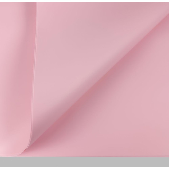 Пленка матовая  в листах 60 х 60см - 20 листів Розовый Unison (PM2043-light pink)