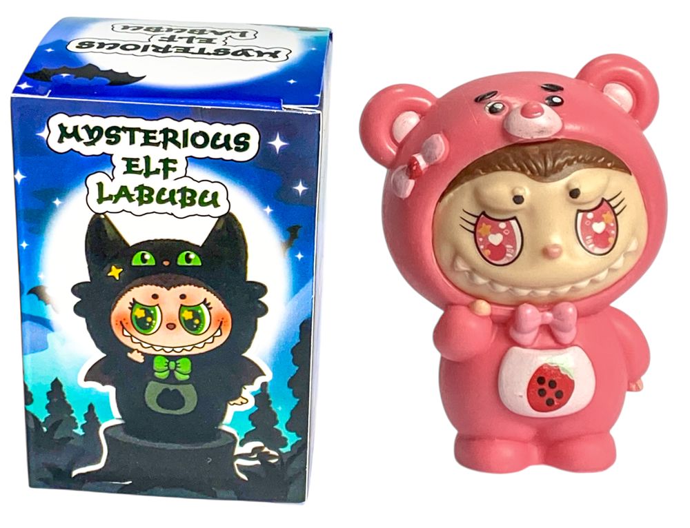 Коллекционная мини фигурка-сюрприз Masterlous Elf Labubu, 6см (TB-20262-1)