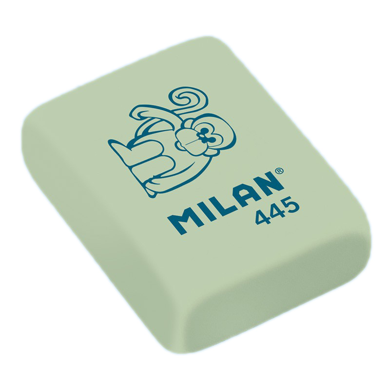 Ластик "TM MILAN" 3,1x2,3x0,9см,mix (445CMM)