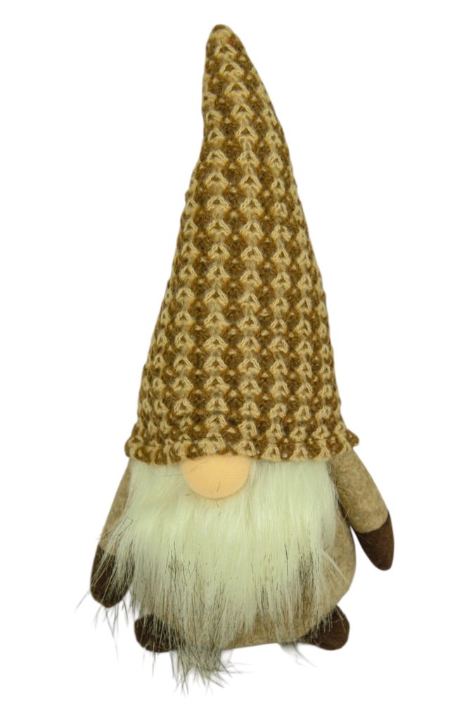 Новогодняя мягкая игрушка Гном 26 см (L01136)