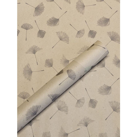 Еко -  крафт, папір подарунковий,  0,6 х 6м,  80г Без бренду (ECP005.3)