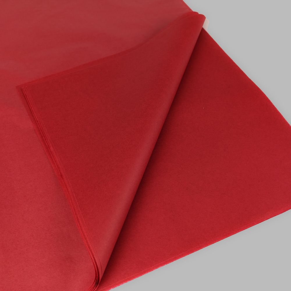 Папір тішью 50 х 70см 40 листів - бордо Червоний Unison (QD23)