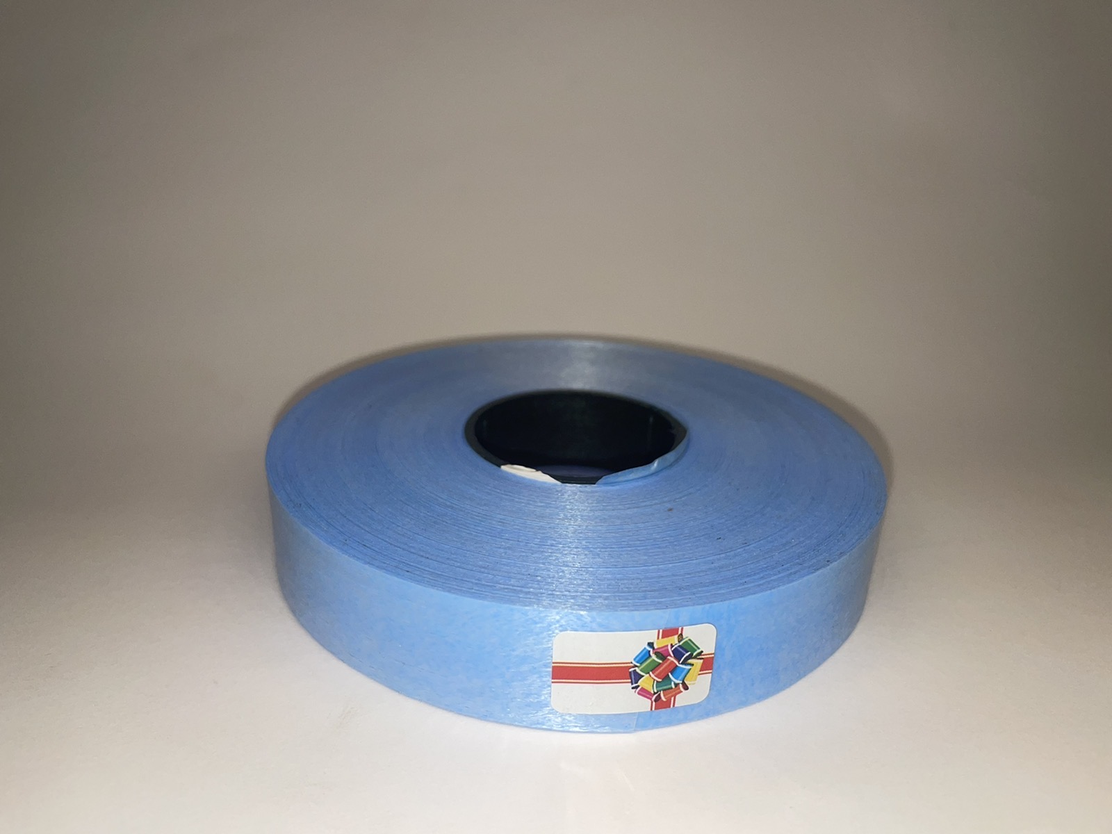 Стрічка пластикова блакитна  2смх100 ярдів (LP20100-9)