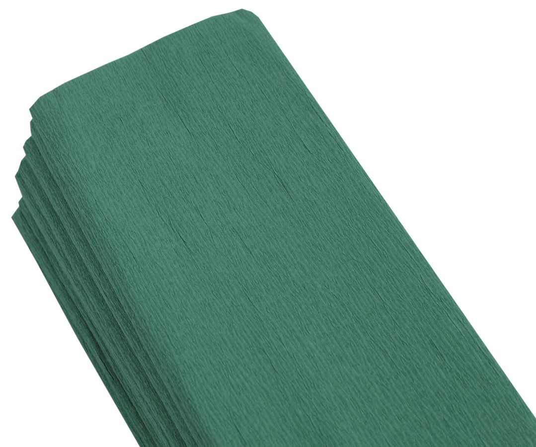 Креп-бумага 100%, нефритовая, 50х200см, 20г/м², 10шт/уп Зеленый Josef Otten (KR110-8010)