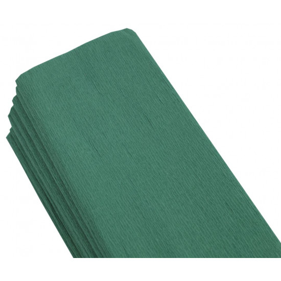 Креп-папір 100%, нефрітовий, 50х200см, 20г/м², 10шт/уп Зелений Josef Otten (KR110-8010)
