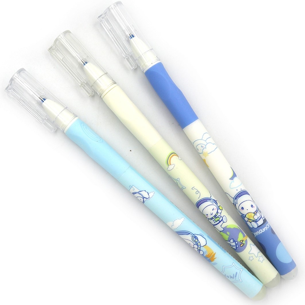 Ручка "пиши-стирай"  Aodemei "Spaceman" 0,38мм, синяя, 12шт/уп Разноцветный Без бренда (34229-GP)