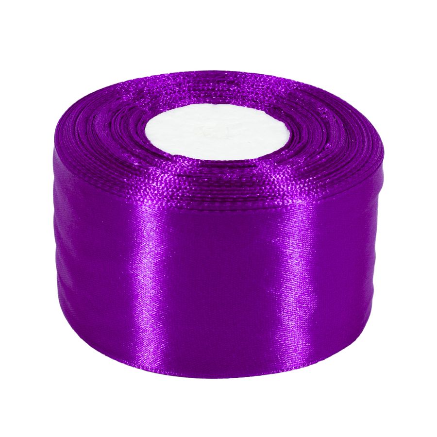 Атласная лента 5см x 33м Фиолетовый Unison (LA5033-34)