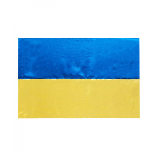 Прапор 140 х 90см, атласний Жовто-блакитний Unison (782012)