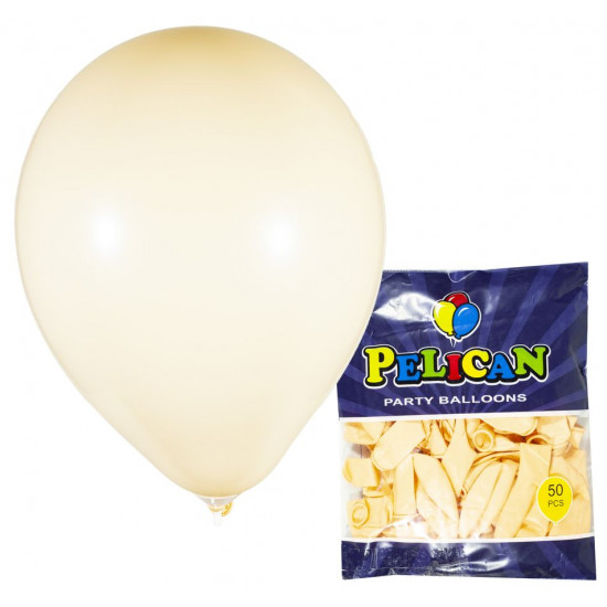 Кульки Pelican 10 '(26 см), пастель помаранчевий світлий, 50шт / уп Жовтий Pelican (811819/1050-819)