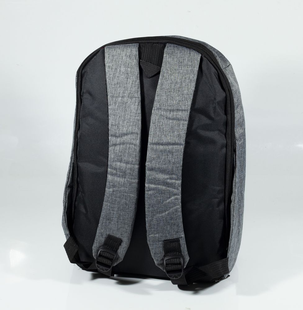 Місткий міський рюкзак антизлодій 25х40х10см, сірий (1230 Grey)