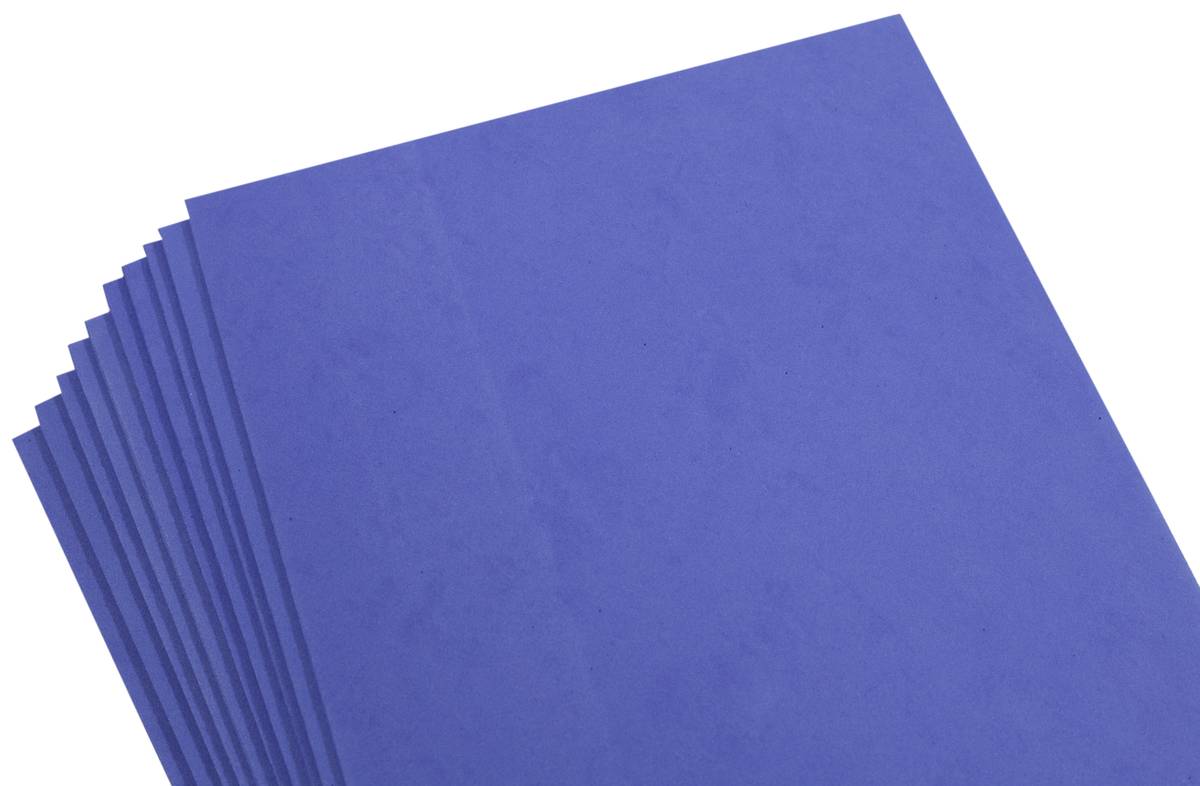 Фоаміран 20 х 30см, 2мм, 10 листів, темно-синій Синій Unison (8971)