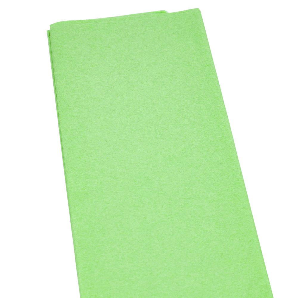 Папір тишью 17гр, 5 аркушів 50 х 66см Зелений Unison (L001)