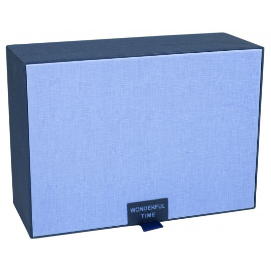 Коробка Y91342T-2 подарункова прямокутна синя, 3 шт.,  27x19.5x9.5cm Синій Unison (Y91342T-2   №2)
