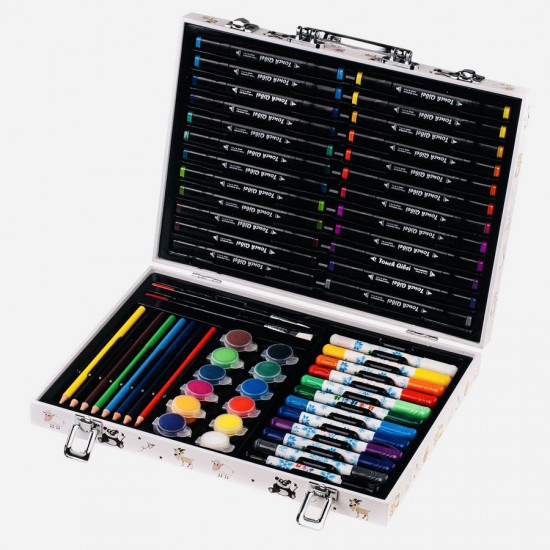 Набір для малювання та творчості в чемоданчику  з скетч Маркерами Inspire Children Unison (IC-58)