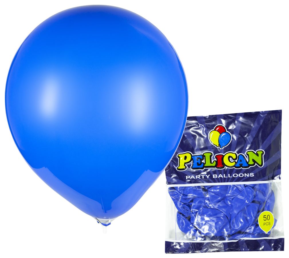 Кульки Pelican 10 '(26 см), пастель синій -2, 50шт / уп Синій Pelican (811843/1050-843)