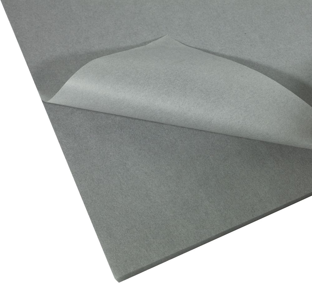 Папір папірусний  (тішью),    50х70см,  сірий 40 листів (QD13)