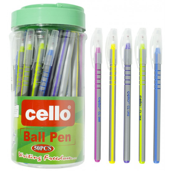 Ручка кулькова Cello Refill 0,7мм (50шт/уп) Синій Unison (CL-368)