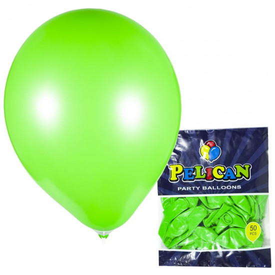 Кульки Pelican 10 '(26 см), пастель оливковий, 50шт / уп Зелений Pelican (811809/1050-809)