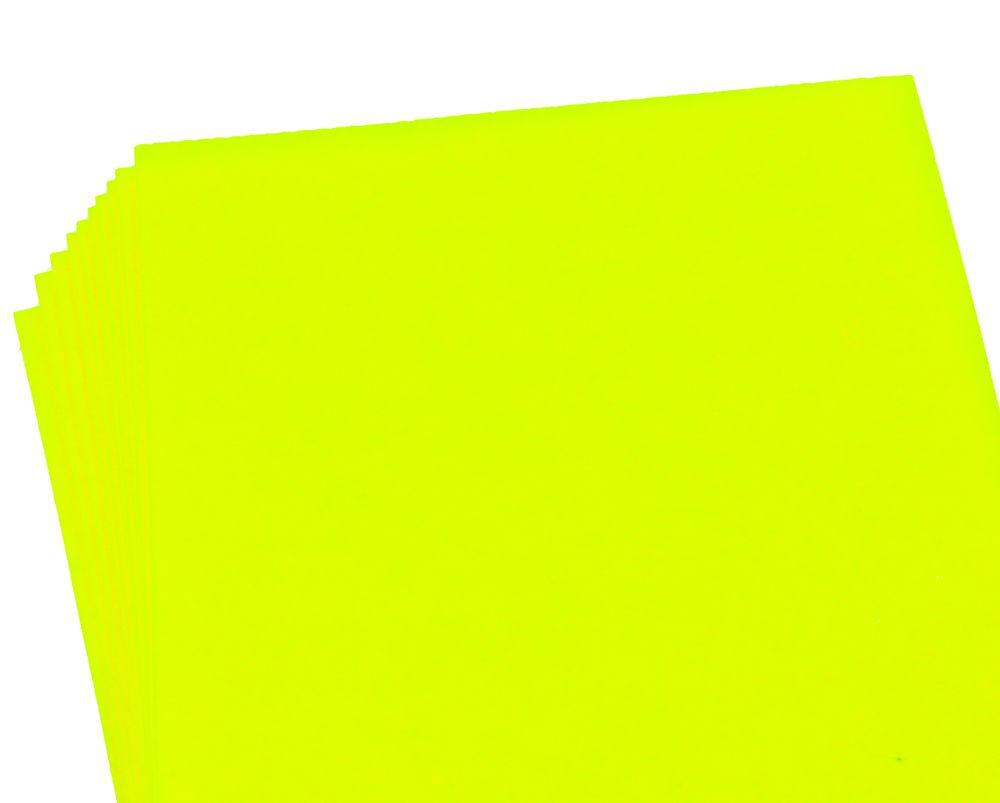 Фетр 20 х 30см, 1,2мм, 10 листів, лимонний Жовтий Unison (170HQ-038)