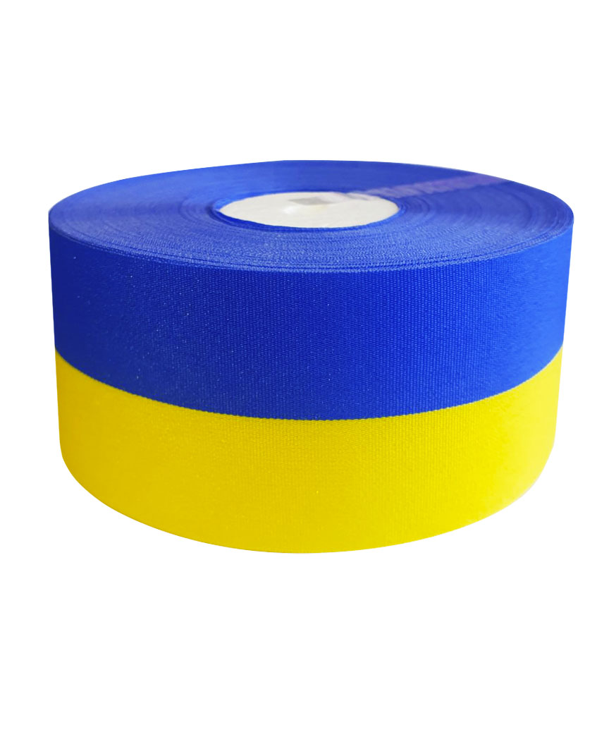 Стрічка "Прапор України" 50мм х 22м Жовто-блакитний Unison (783410/D12850)