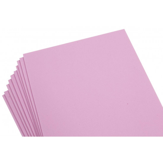 Фоаміран 20 х 30см, 2мм, 10 листів, рожевий Рожевий Unison (8969)