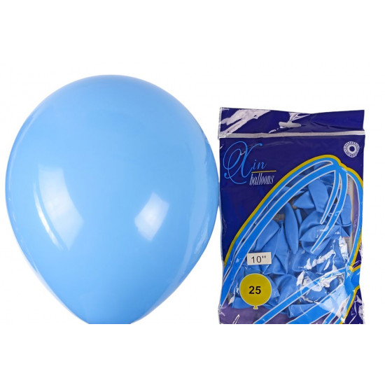 Кульки Balloons 10' (26 см), пастель блакитні, 25шт/уп Блакитний Unison (1025-803)